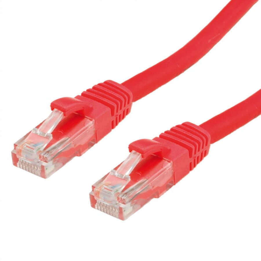 Cablu De Rețea Value RJ45 Cat. 6A UTP 1m Roșu