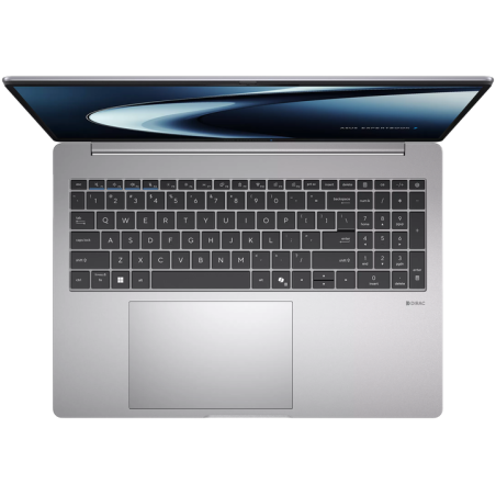 Laptop Asus ExpertBook P3 WUXGA 16 inch Intel Core Ultra 5 225H 8GB 512GB SSD Arc 130T Free Dos Misty Grey — imaginea 5