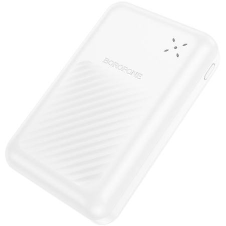 Acumulator Extern BJ30A 20000mAh 22.5W 2x USB 1x USB Type-C Total 5V/2A Alb
