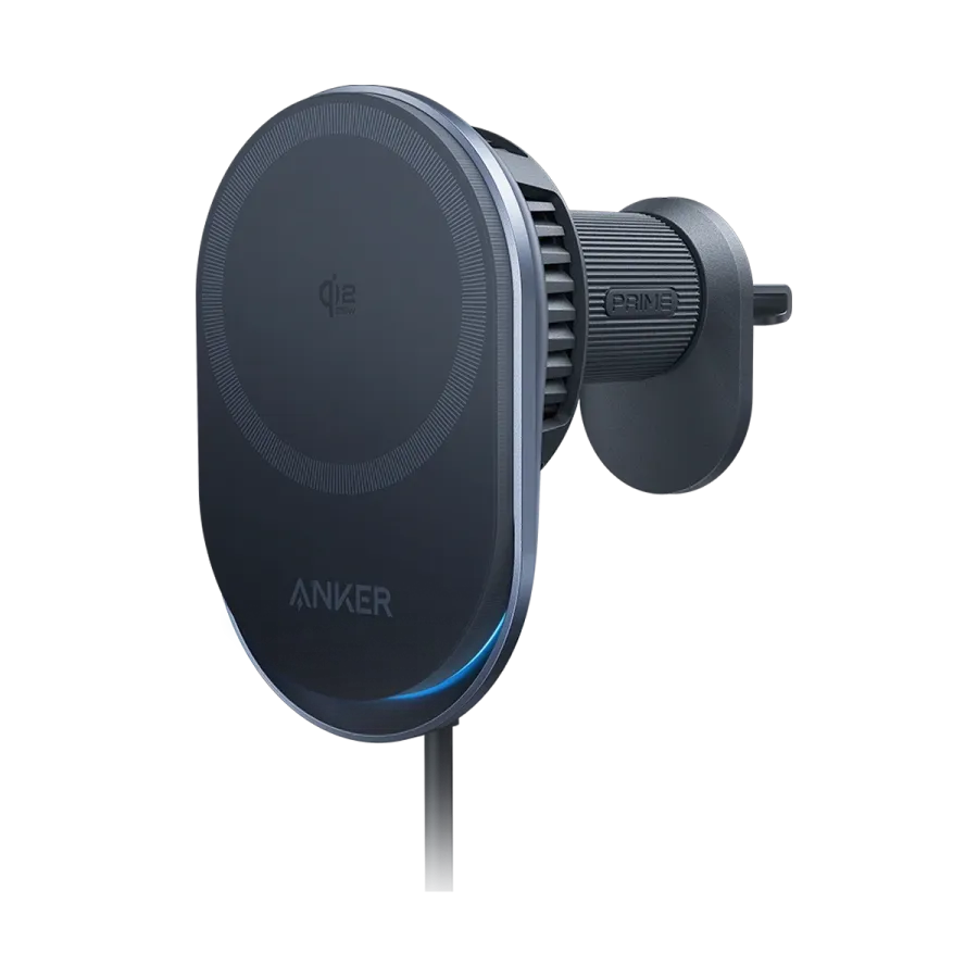 Incarcator Auto Anker Prime MagGo AirCool Qi2 25W Negru