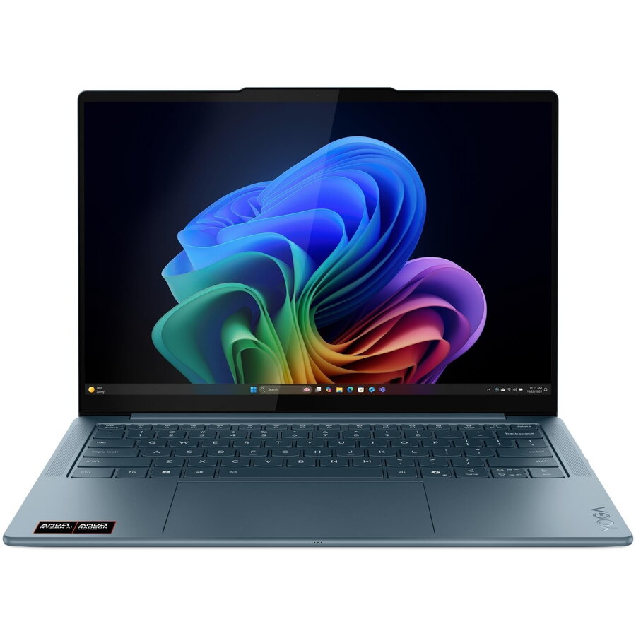 Laptop Lenovo Yoga Slim 7 WUXGA 14 inch AMD Ryzen AI 7 350 16GB 512GB SSD Windows 11 Home Tidal Teal