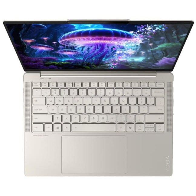 Laptop Lenovo YOGA Slim 7 14 Intel Core Ultra 5 226V 14inch WUXGA OLED 16GB 512GB Windows 11 Home Bej — imaginea 5