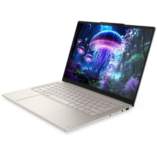 Laptop Lenovo YOGA Slim 7 14 Intel Core Ultra 5 226V 14inch WUXGA OLED 16GB 512GB Windows 11 Home Bej — imaginea 6