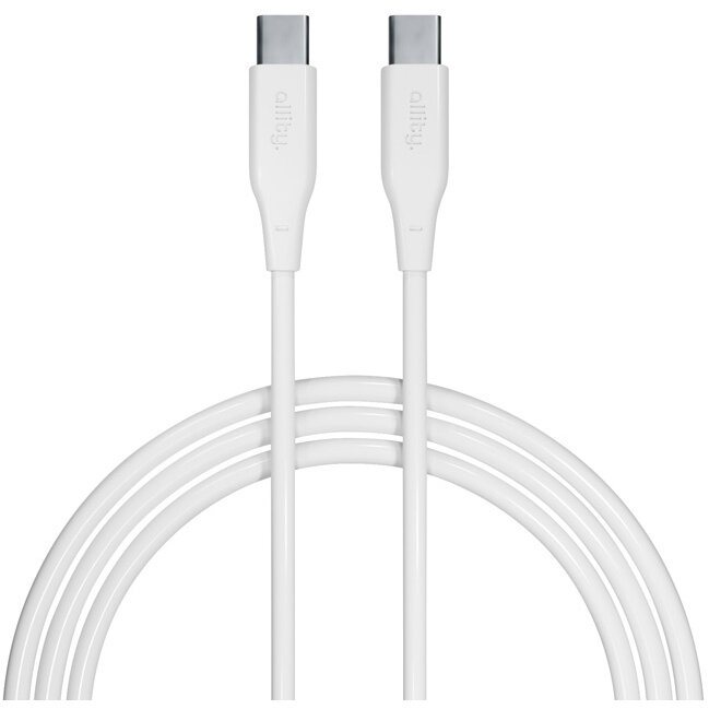 Cablu Date și Încărcare Allity USB-C - USB-C . AUC-02 100W 1m Alb