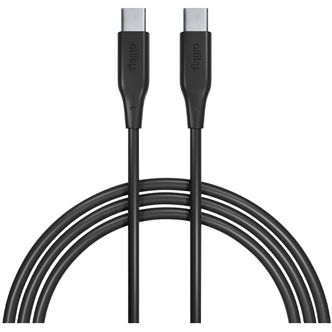 Cablu Date și Încărcare Allity USB-C - USB-C . AUC-02 100W 2m Negru