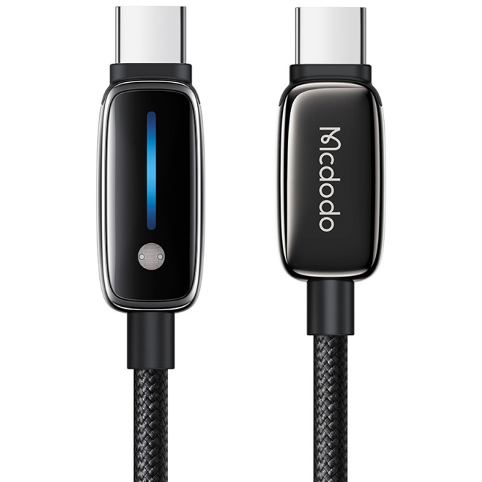 Cablu Date și Încărcare Mcdodo USB-C - USB-C CA-0100 100W 1.2m Negru