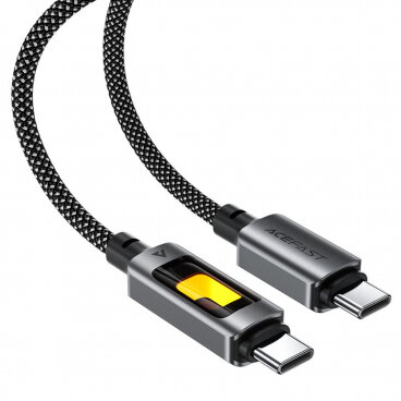 Cablu Date și Încărcare Acefast USB-C - USB-C C21-03 60W 1.2m Negru