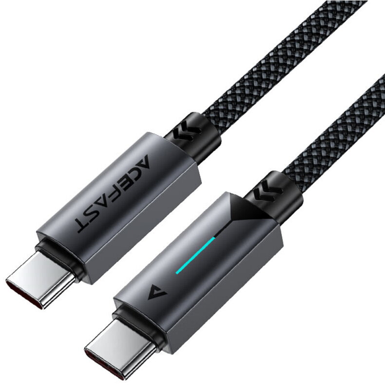 Cablu Date și Încărcare Acefast USB-C - USB-C C19-03 60W 1.2m Negru