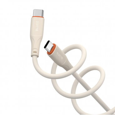 Cablu Date și Încărcare Blueo USB-C - USB-C Ape Legend 100W 1.5m Portocaliu