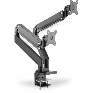 Suport TV Dual Gas Spring Negru