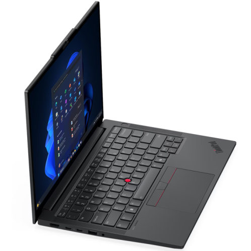 Laptop Lenovo ThinkPad E14 Gen 8 WUXGA 14 inch AMD Ryzen AI 5 430 32GB 1TB SSD Windows 11 Pro Black — imaginea 3