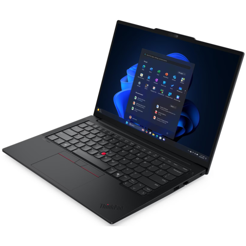 Laptop Lenovo ThinkPad E14 Gen 8 WUXGA 14 inch AMD Ryzen AI 5 430 32GB 1TB SSD Windows 11 Pro Black — imaginea 4