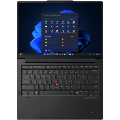 Laptop Lenovo ThinkPad E14 Gen 8 WUXGA 14 inch AMD Ryzen AI 5 430 32GB 1TB SSD Windows 11 Pro Black — imaginea 5