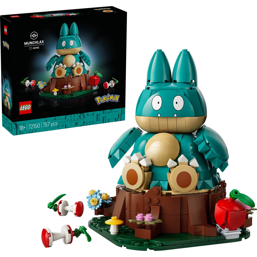 Set de Construcție LEGO Pokémon Mampfaxo 757 Piese 18Ani+ Multicolor