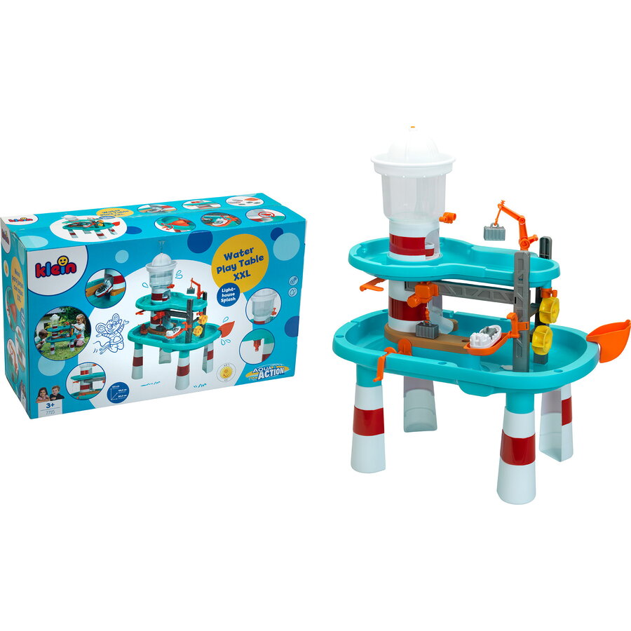 Jucărie de Grădină Theo Klein Aqua Action Wasserspieltisch XXL Lighthouse Splash 3Ani+ Multicolor