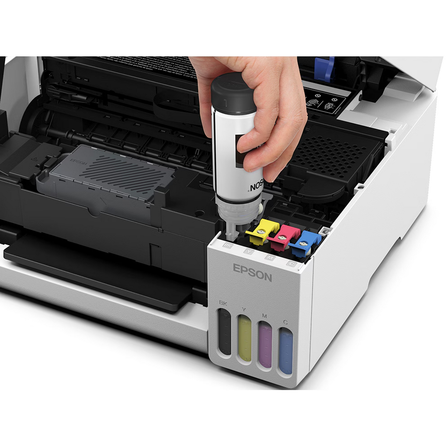 Multifuncțională Inkjet Color Epson EcoTank L5396 CISS A4 USB Rețea Wi-Fi Fax Alb — imaginea 6