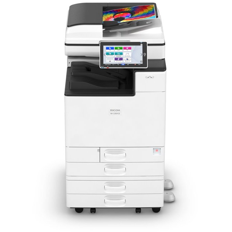 Multifuncțională Laser Color Ricoh IMC3501CE Format A3 35ppm LAN Alb