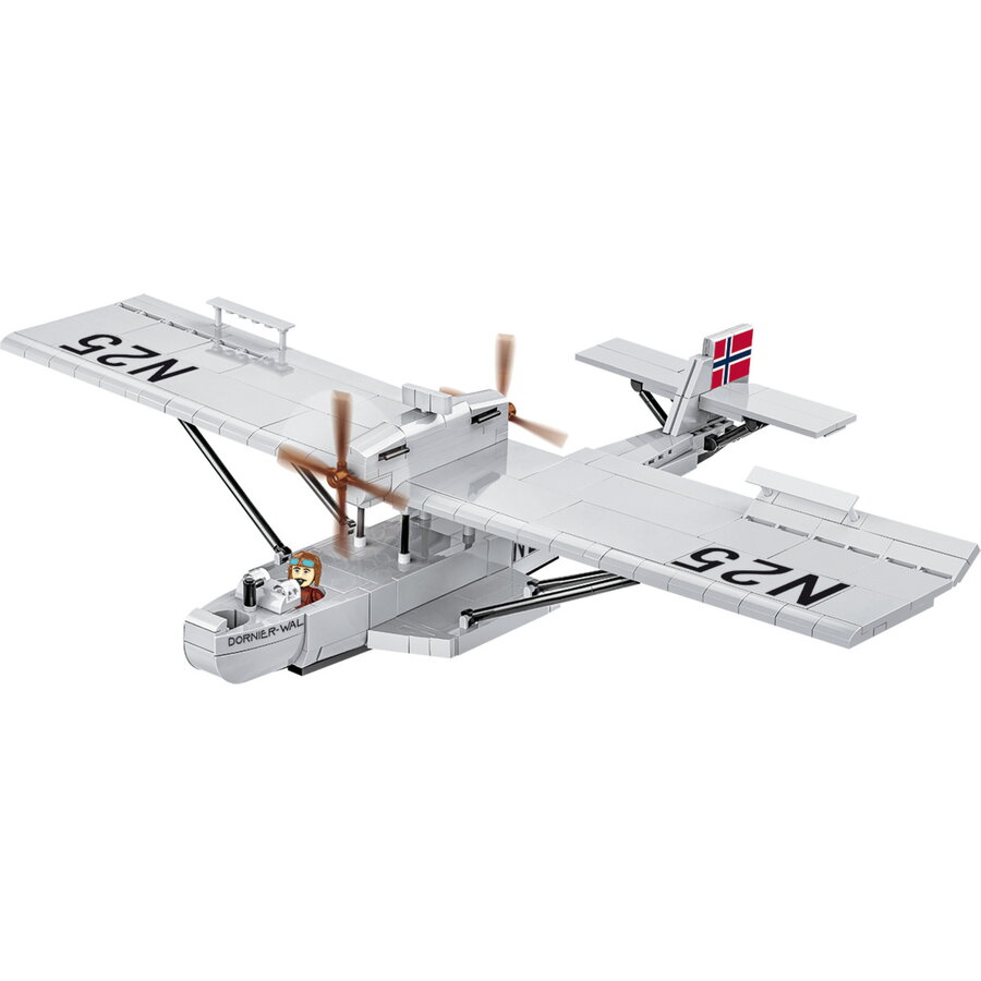 Set de Construcție Cobi Historical Collection Dornier Do J Wal Amundsen 483Piese 7Ani+ Multicolor