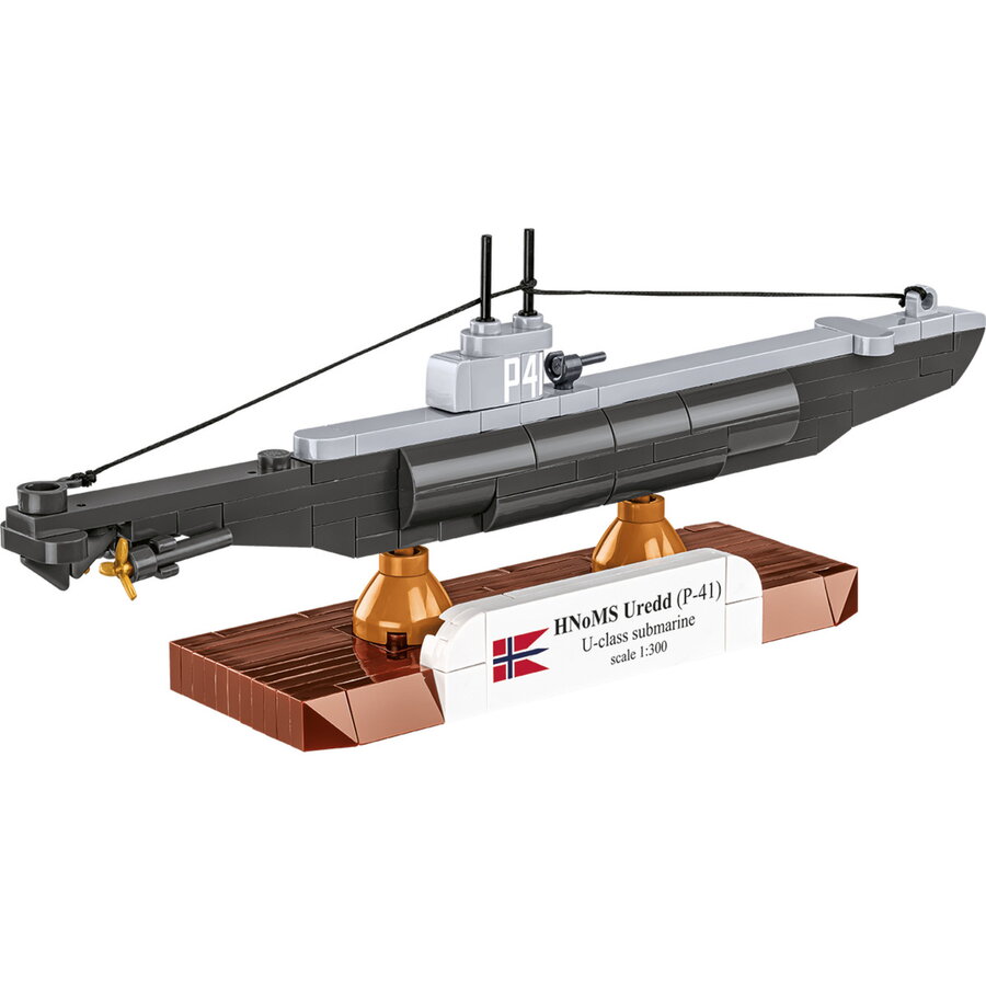 Set de Construcție Cobi Historical Collection HNoMS Uredd P-41 U-Class Submarine 142Piese 7Ani+ Multicolor