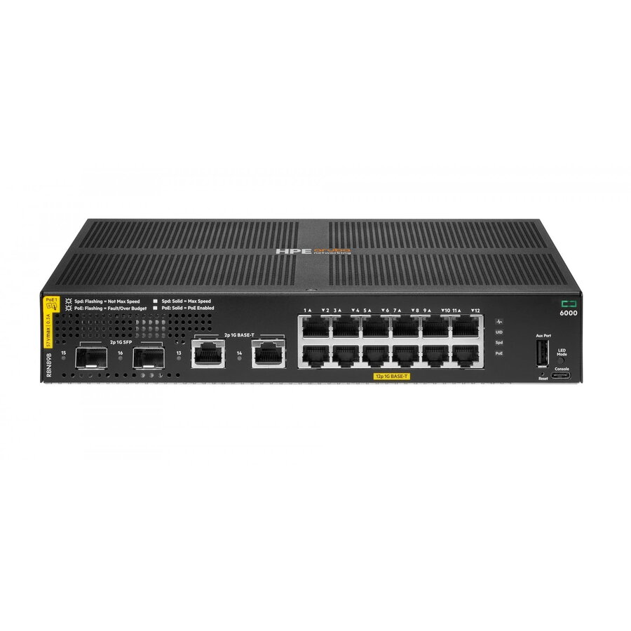 Switch 12 porturi Black