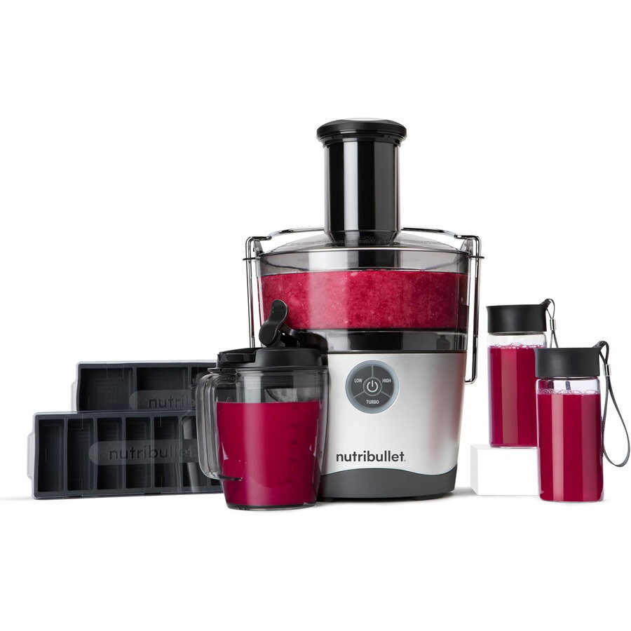 Storcator Juicer Pro NBJ200G 1000W  Gri/Argintiu