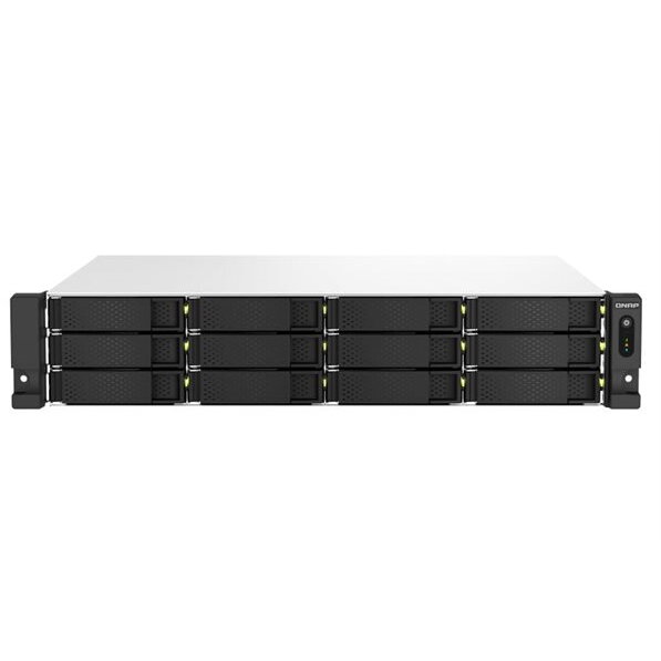 NAS Qnap TS-1264U-RP-8G (12 Bay) 2U Negru