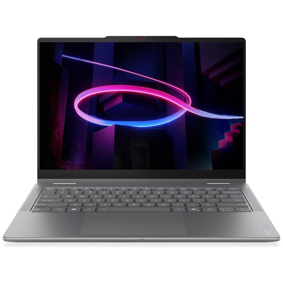 Laptop Lenovo Yoga 7i Aura Edition WUXGA 14 inch Intel Core Ultra 5 322 16GB 512GB SSD Windows 11 Home Luna Grey