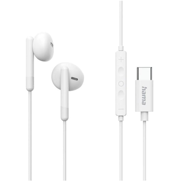 Căști Hama Classy USB-C Alb