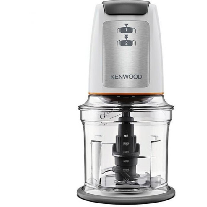 Tocător Kenwood CHP61.100WH Capacitate Bol 0.5L 2 Viteze 2 Lame Oțel Inoxidabil 500W Alb