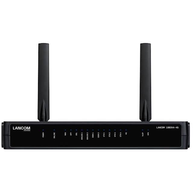 Gateway Business R&S®Lancom Router Mobilfunk 1803VA-4G (EU) 300Mbps Negru