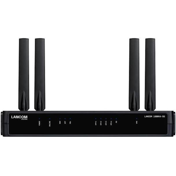 Router Profesional R&S®Lancom VPN 1800VA-5G (EU) 512MB Negru