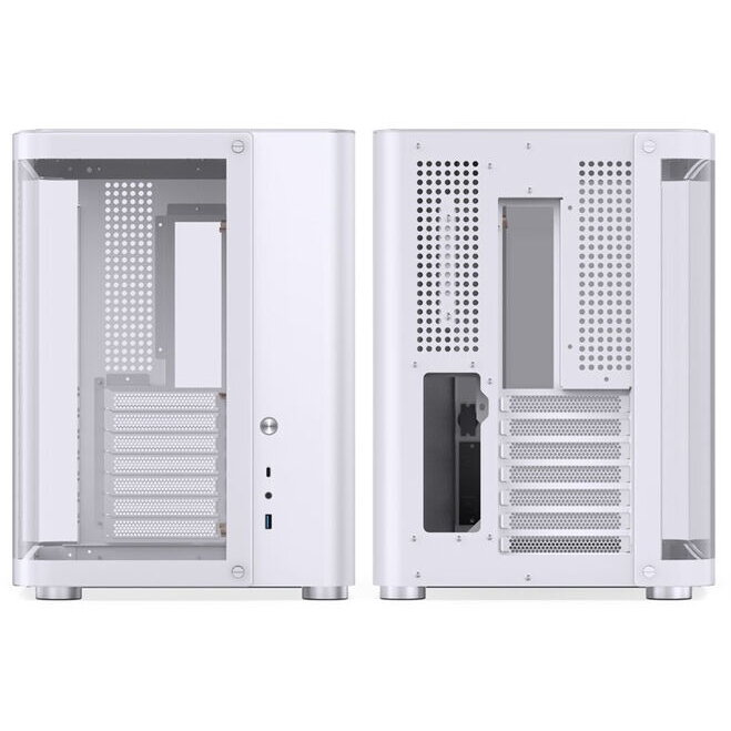 Carcasa Jonsbo TK-2 2.0 Midi-Tower Tempered Glass Alb — imaginea 4