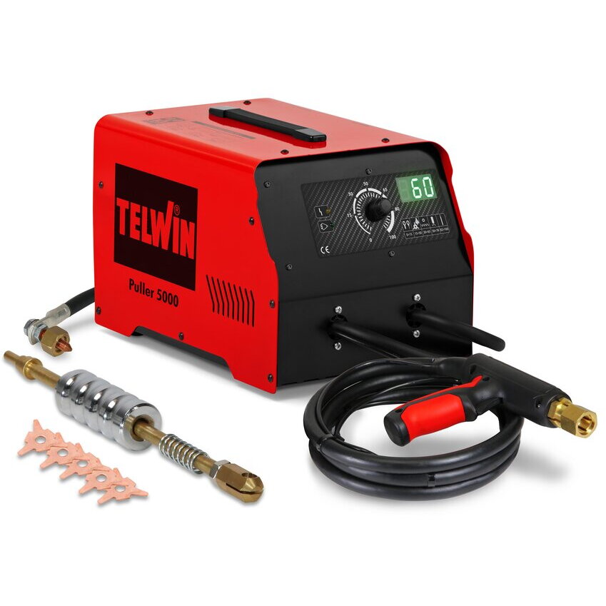 Aparat de Tras Tabla Telwin PULLER 5000 230V Roșu/Negru