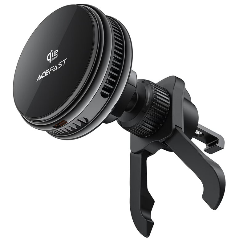 Incarcator Acefast Auto Wireless D66 25W Negru