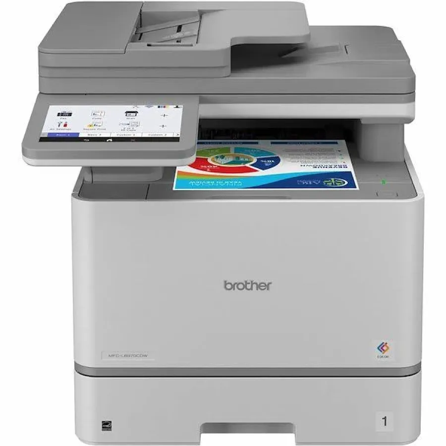 Multifuncțională Laser Color Brother MFC-L8970CDW Format A4 USB / LAN / Wi-Fi NFC Alb/Gri
