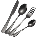 Set Tacamuri Myria MC4014BK din Inox 24 Piese Negru