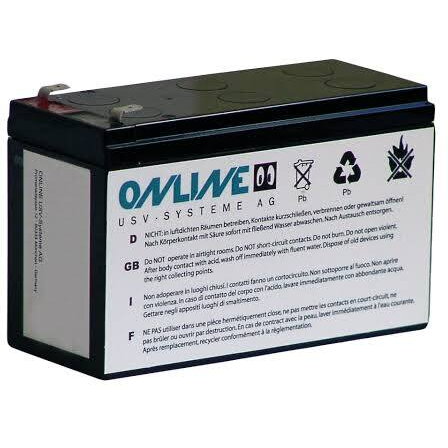 Kit de Baterii Online USV-Systeme AG Originale pentru Zinto 800 (2017)+++ Negru