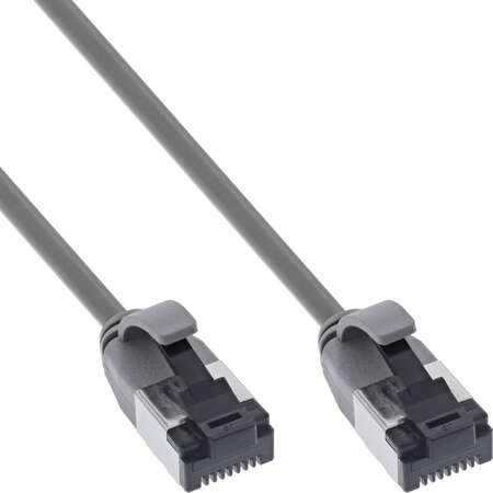 Cablu de Retea InLine FTP Cat 8.1 1m Gri