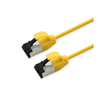 Cablu de Retea ROLINE U/FTP Cat 8.1 0.3m Galben