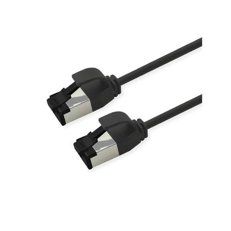 Cablu de Retea ROLINE U/FTP Cat 8.1 0.15m Negru