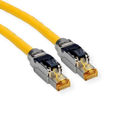 Cablu de Retea ROLINE S/FTP Cat 8 3m Galben