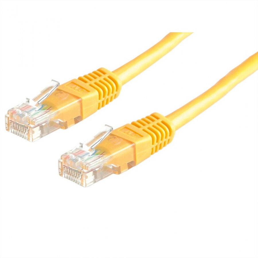 Cablu de Rețea MYCON UTP Cat 6 1.5m Galben