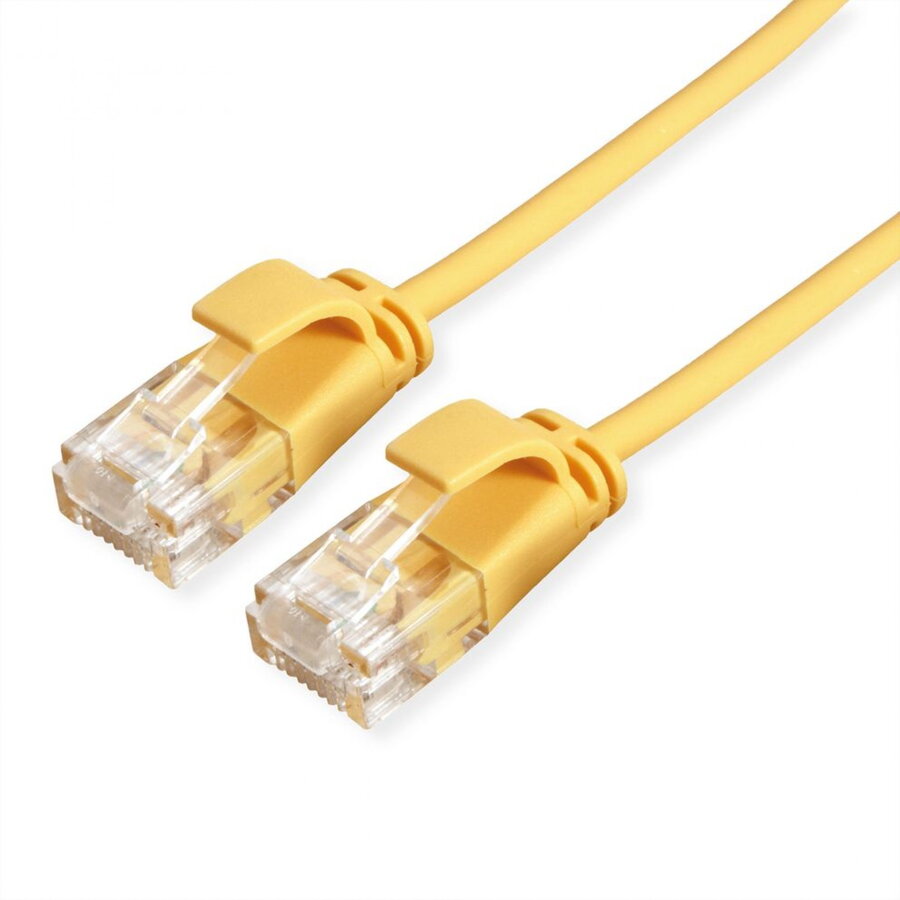 Cablu de Rețea MYCON UTP Cat 6A 10m Galben