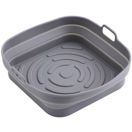 Tava Din Silicon Adler Pentru Air Fryer Pătrată 19.7 Cm Reutilizabilă Fără BPA