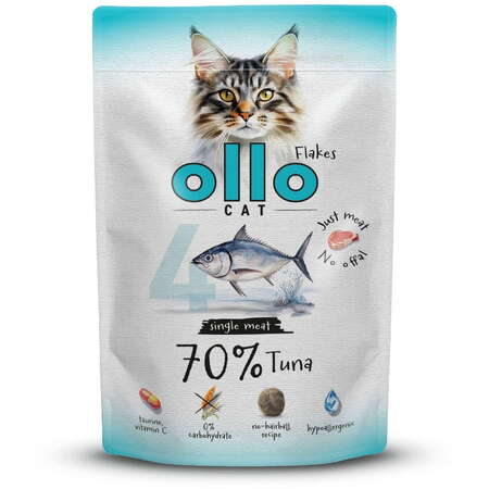 Hrana Umeda pentru Pisici OLLO cu Ton 85g