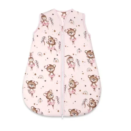 Sac de Dormit MimiNu Cu Fermoar 2.5TOG 0-6Luni 70Cm Little Ballerina Pink