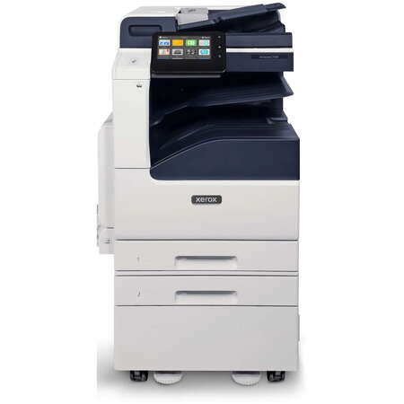 Multifunctionala Laser Color Xerox VersaLink C7130 - 2 Tavi cu Stand A3 Alb/Albastru