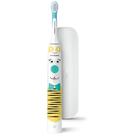 Periuta de Dinti Electrica Philips Kids Design a Pet Edition HX3603/01 Alb