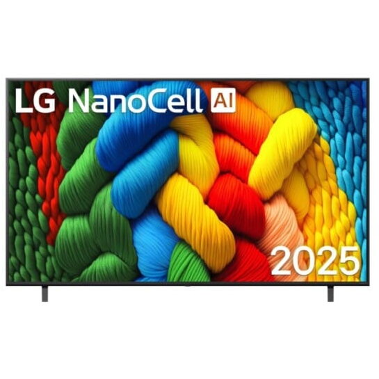 Televizor LG 43NANO82A6B 43inch 108cm LED 4K UHD DVB-T2/T/C/S2/S SmartTV webOS WIFI Bluetooth Negru