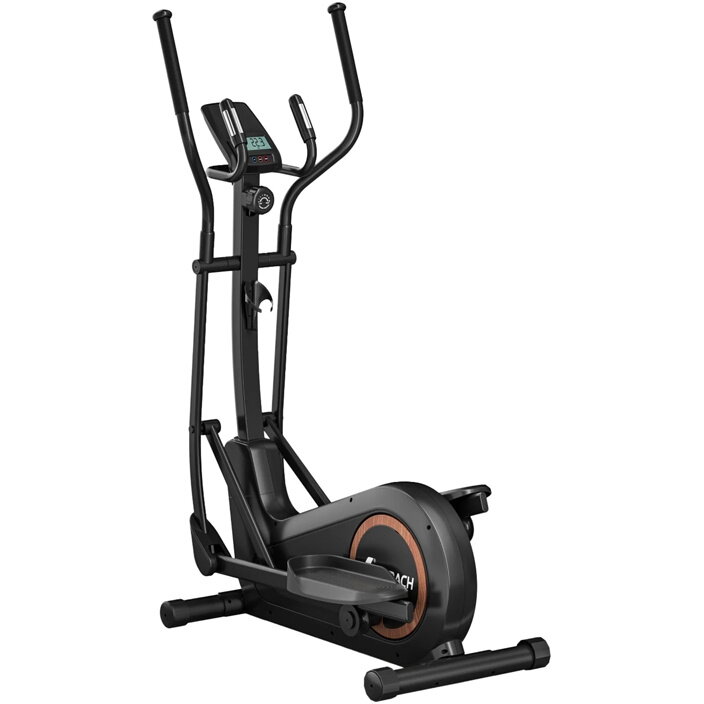 Aparat Eliptic MERACH MR-E33B4-EU 16 Niveluri de Rezistentă Magnetică Lungime Pas 42CM Sarcina Maximă 150KG Negru